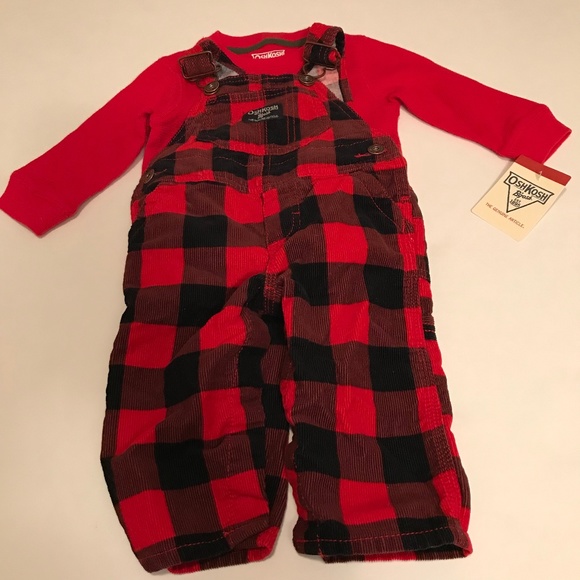 Plaid Overall Outfit - Picture 1 of 1